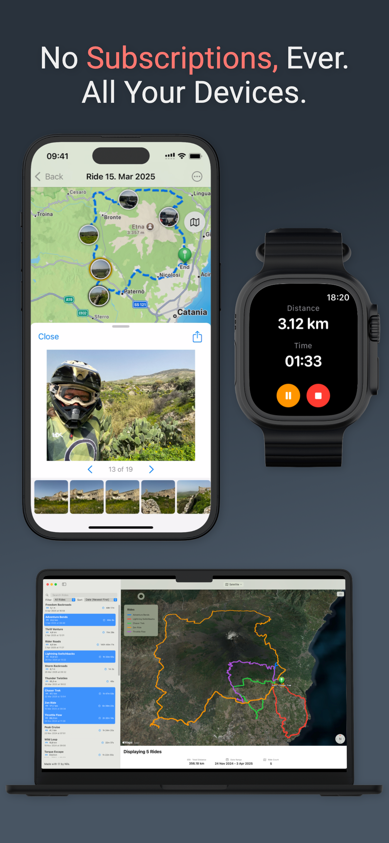 MotoFlow on iPhone