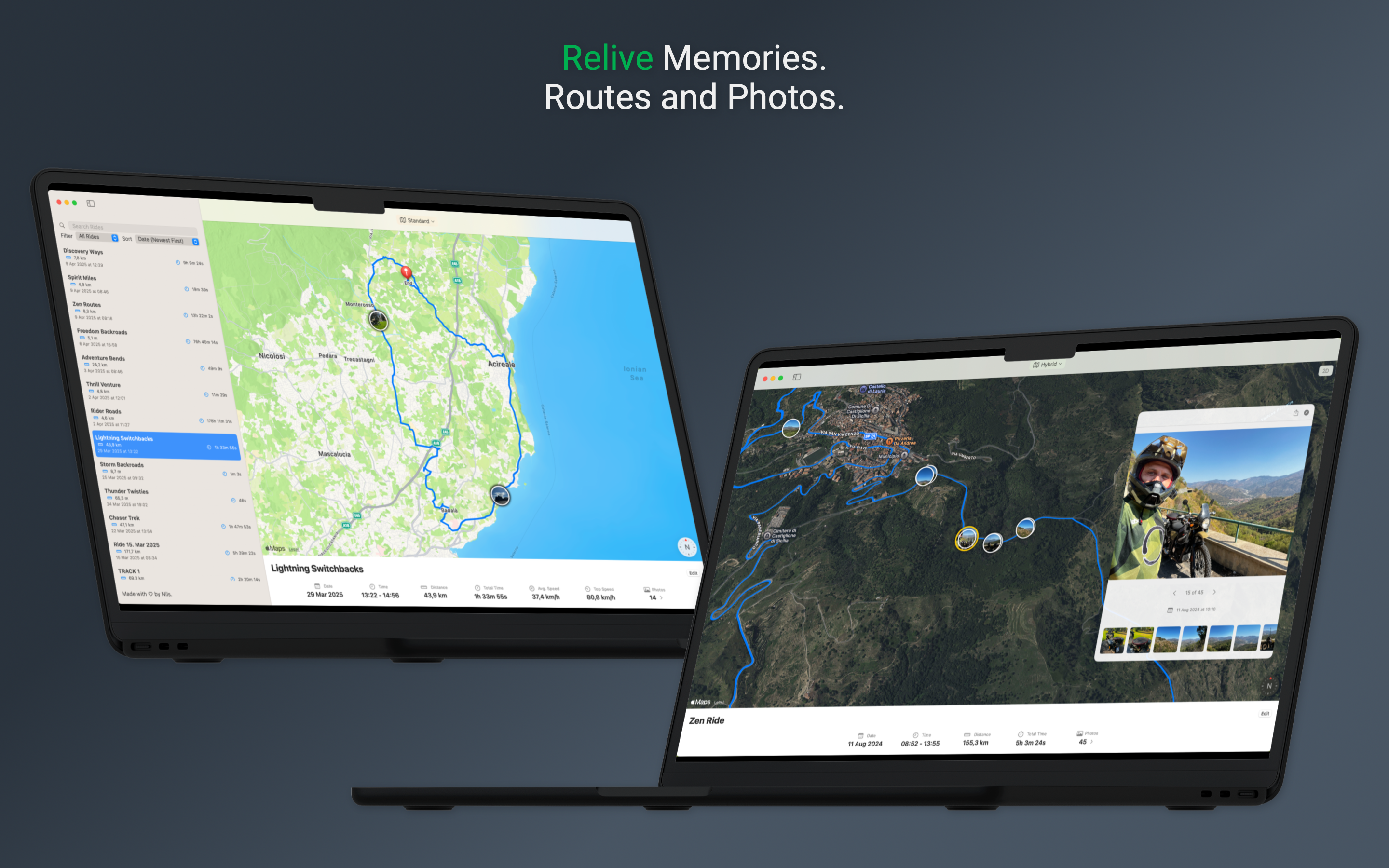 Mac app visualization