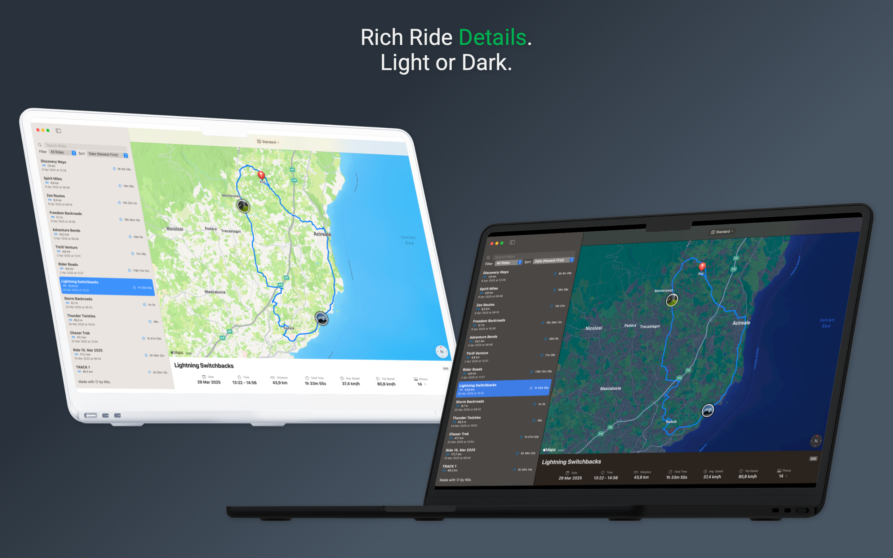 Mac map styles
