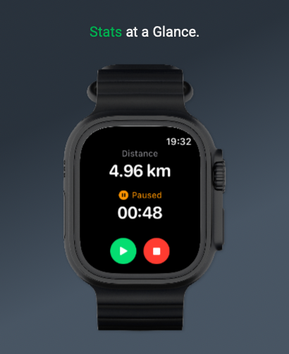 Apple Watch tracking